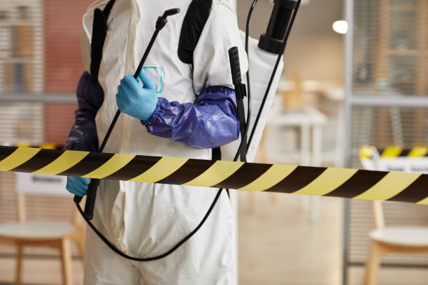 Professional Blood Cleanup technician working in Riverton, NJ